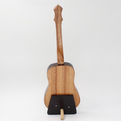 Wooden Miniature Musical Instrument Curio - Guitar