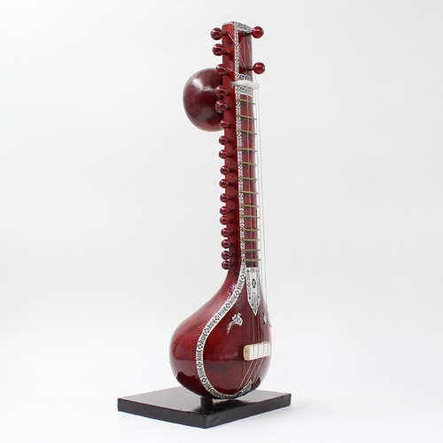 Wooden Miniature Musical Instrument Curio - Sitar