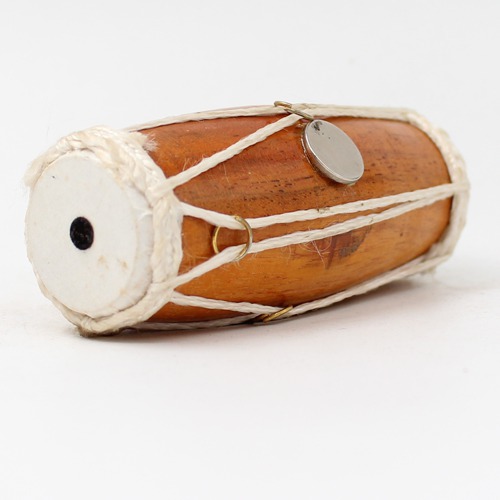 India Wooden Miniature Dholak