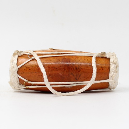 India Wooden Miniature Dholak