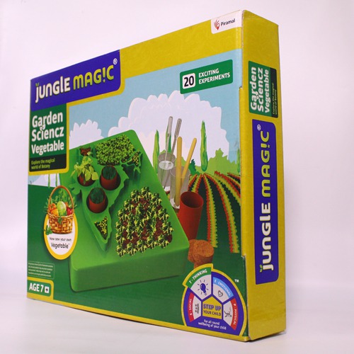 Jungle Magic Garden Scienz Experimental Educational Game for Kids