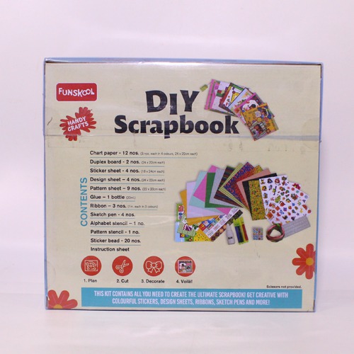 Scrapbook kit , DIY Scrapbook , Stick, Sketch, Design