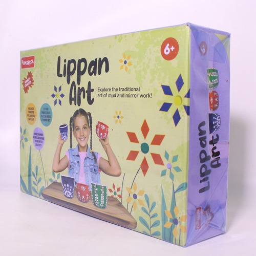 Mirror and Lippan Art, Pot Decorating kit,