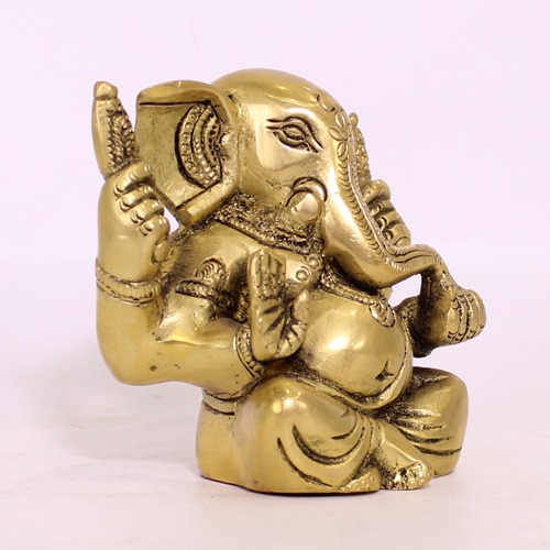 Brass Taklu  Lord Ganesha Idol For Home & Office  Decor