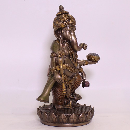 Bronze Bonded  Lord Ganesha Idol For Home Decor