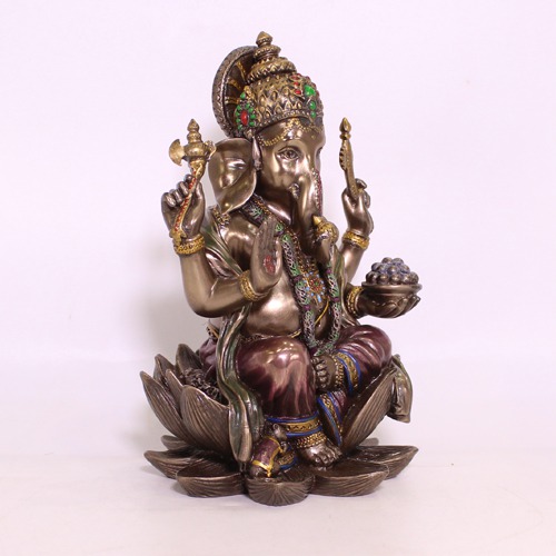 Polyresin Lord Ganesha Statue For Home And Office Decor