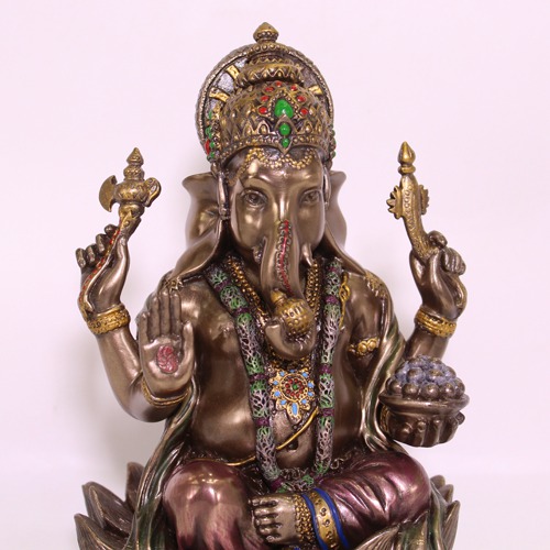 Polyresin Lord Ganesha Statue For Home And Office Decor