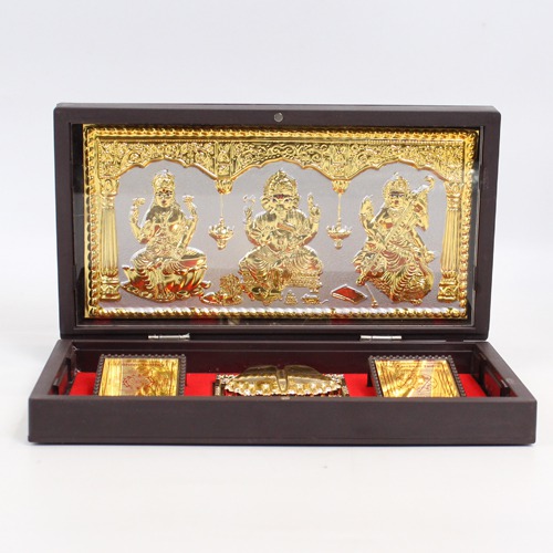 Pooja Kit Big ( Laxmi, Ganapti, Saraswati )