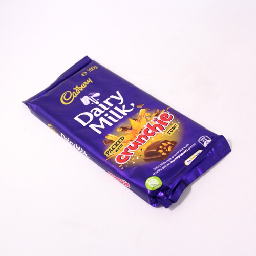 Cadbury Crunchie Dairy Milk, Chunky Golden Honeycomb, Milk Chocolate