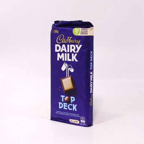 Cadbury Dairy Milk Top Deck with Dream White Chocolate Bar