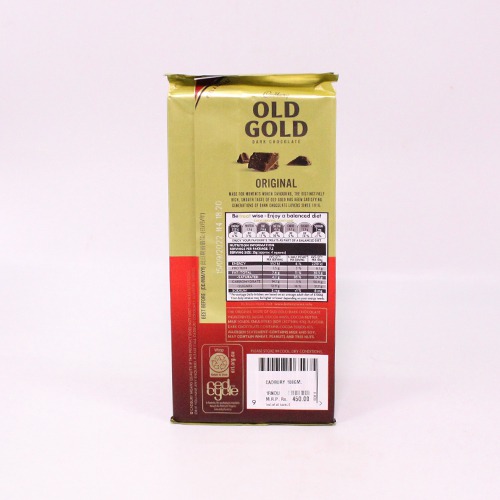 Cadbury Old Gold Dark Chocolate Original