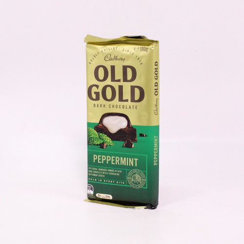 Cadbury Old Gold Peppermint Dark Chocolate