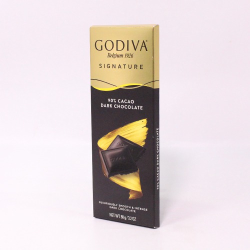 Godiva 90% Dark Chocolate Bar