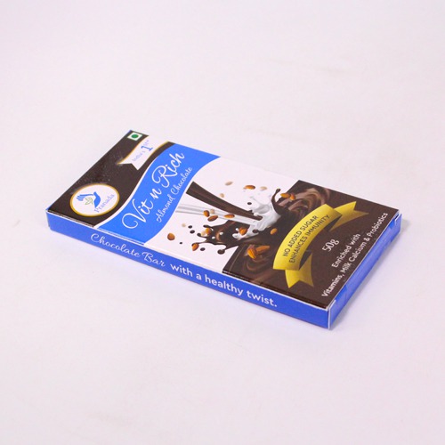 VIT N RICH Almond Chocolate Bar - No Added Sugar