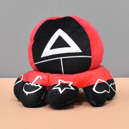 Reversible Squaid Game Sitting Plush Soft Toy For Kids( 12 cm)