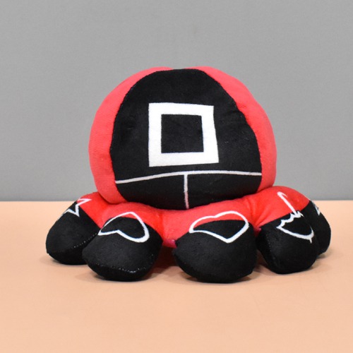 Reversible Squaid Game Sitting Plush Soft Toy For Kids( 12 cm)