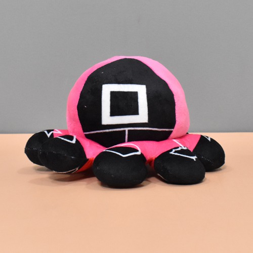 Reversible Squaid Game Sitting Plush Soft Toy For Kids( 12 cm)