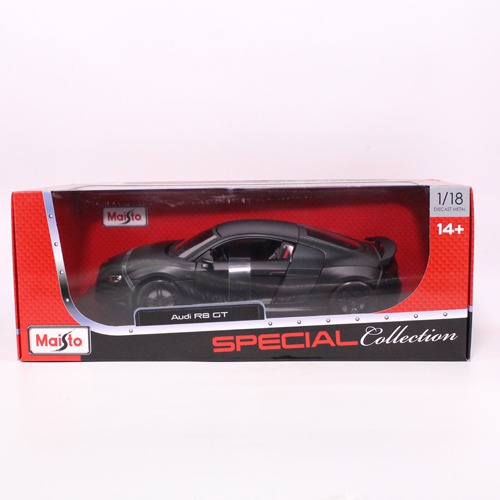 Maisto Die cast Audi R8 36190 Matt GT Car ( Black )