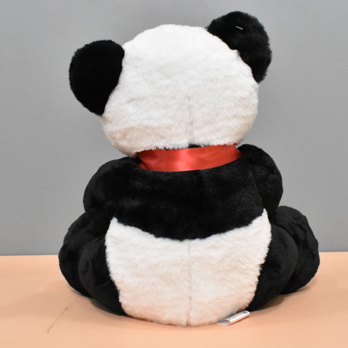 Fabric Soft Push Stuffed Panda Mother With Baby | Washable Toy For Kids