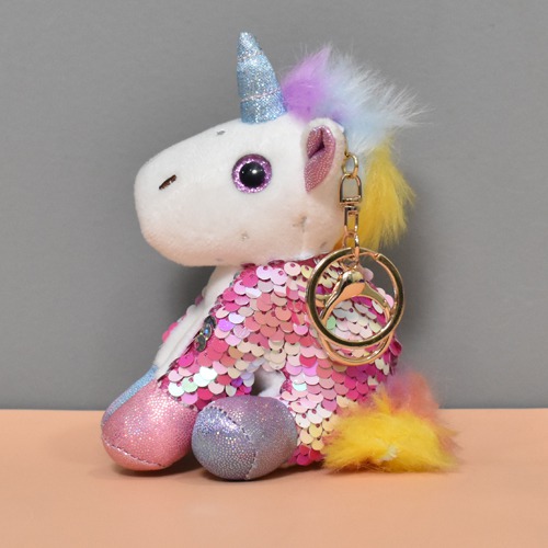 Unicorn Keychain Soft Toy For Kids