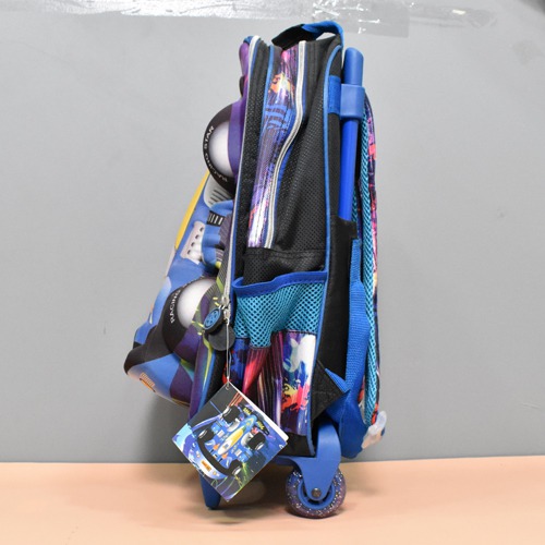 Racing Car Backpack with wheel | for Kids