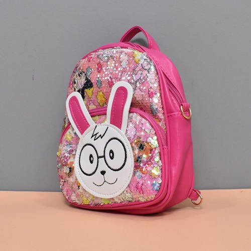 Bunny Sequins Backpack| Hand Bag | For kids