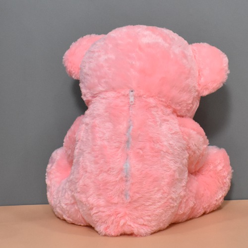 Pink Teddy Bear With Love Heart Soft Toy