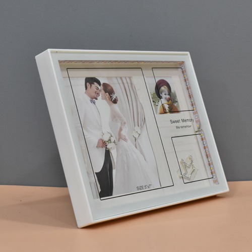 Sweet Memories Couple Wooden Table Top Photo Frame For Home decor ( Photo Size: 5 x 7 inches)