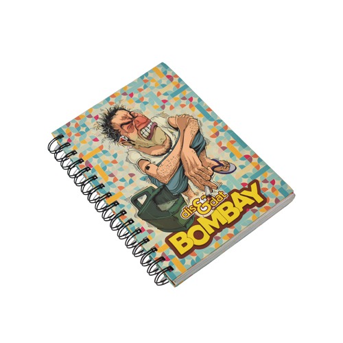 Dic And Dat in Bombay Colourful Pages Notebook | Notebook | Diary | Personal Diary | Home And Office Use