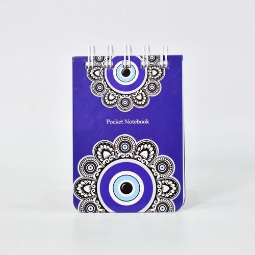 Mini Wiro Note Book With Evil Eye Design | Mini Pack Pocket Note Book|  Mini Book | Pocket Mini Book