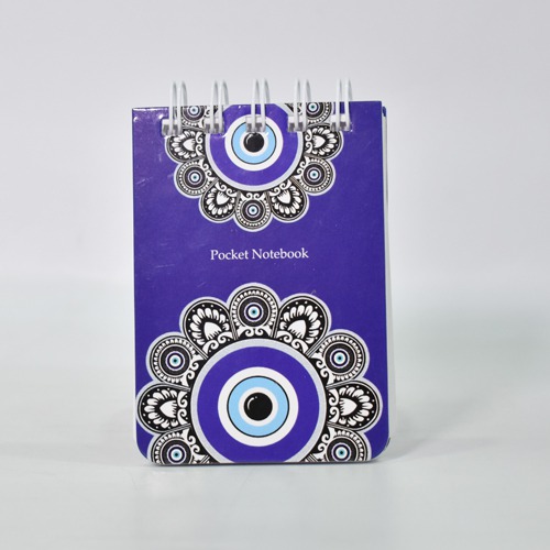 Mini Wiro Note Book With Evil Eye Design | Mini Pack Pocket Note Book|  Mini Book | Pocket Mini Book