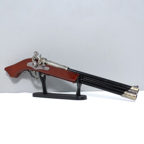 Double Barrel Shotgun Novelty (Not Real) Refillable Butane Lighter |  Cigarette Gas Lighter | Cigarette Stylish Pocket Lighter