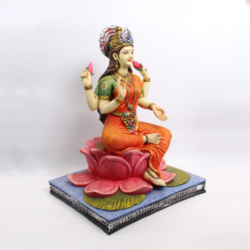 Kamal Laxmi Mata Idol For Home & Office Decor 18 inch