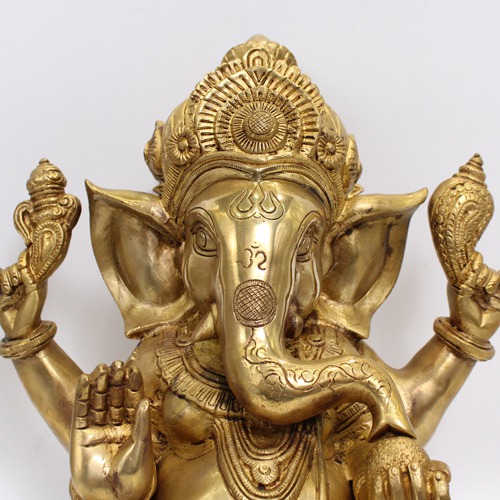 Brass Lord Ganesha Religious Statue For Home Decor