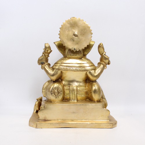 Brass Prasad Ganesha statue For Home Decor