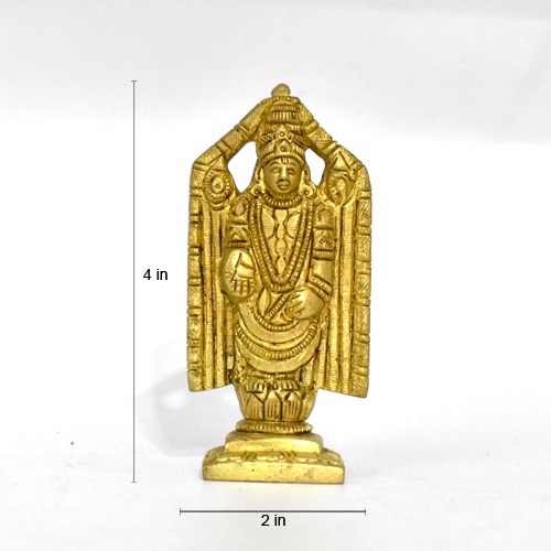 Brass Tirupati Balaji Idol For Puja