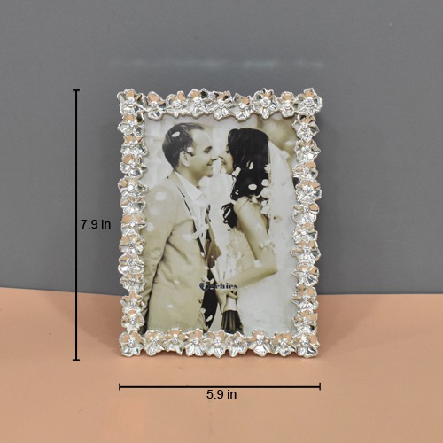 Romantic Silver Photo Frame