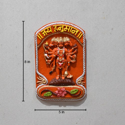 Panchmukhi Hanuman Wall Hanging