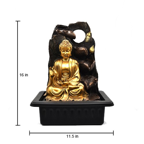 Stylish And Thoughtful Housewarming Buddha Waterfall Fountain For Home Decor