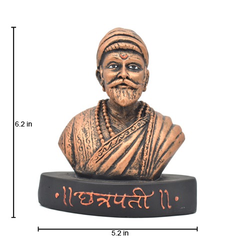 Chhatrapati Shivaji Maharaja Statue in Bronze Finishing