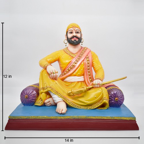 Chhatrapti Shivaji Maharaj Sitting Statue- The Legend Of Maharashtra