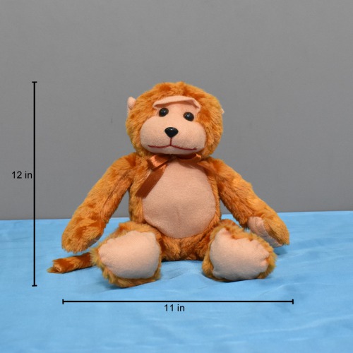 Brown Mini-m Huggable Monkey Soft Toy for kids