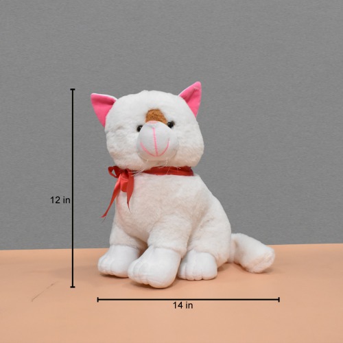 Cute Cat Animal Soft Stuffed Plush Toy for Kids| Washable Soft Toy