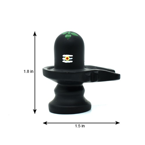 Black Fiber Shivling for Home Temples Home Decor, Shivling For Home Temple, Black Shine Shivling, Fiber Shivling