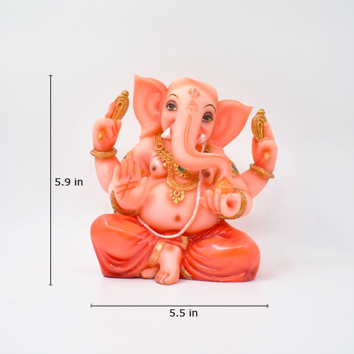 Taklu Lord Ganesha Statue For Car Dashboard