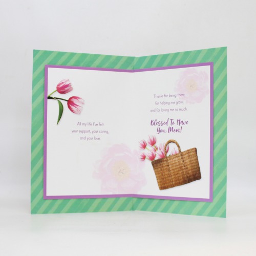 Mom Your Love Grows With Me Greeting Card | Mother's Day Greeting Card