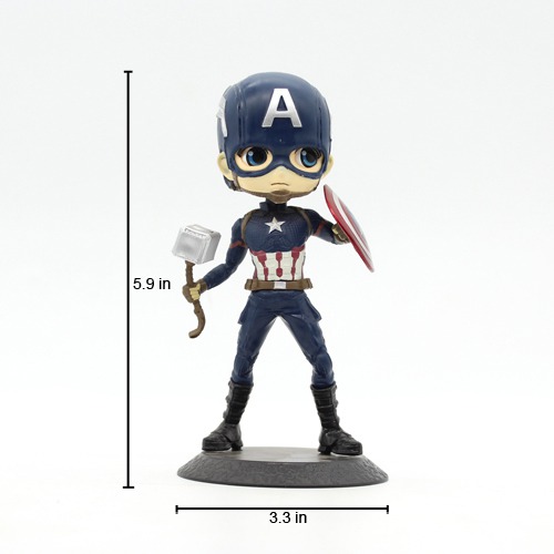 Avenger Captain America Toy Super Hero Characters Action Figurine