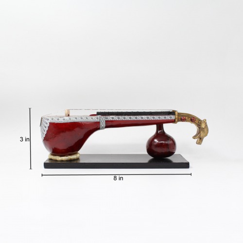 Saraswati Veena Wooden Showpiece