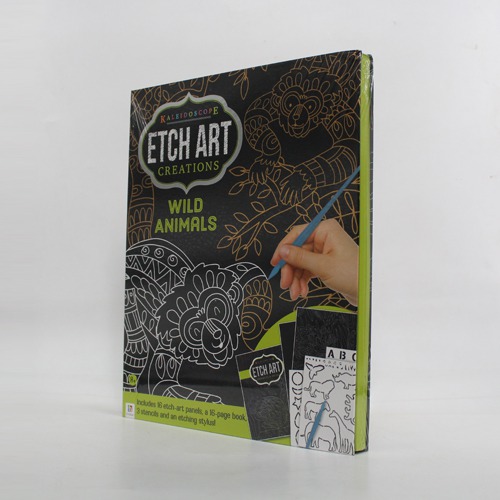 Keleidoscope Etch Art Creation| Wild Animal| Activity Kit