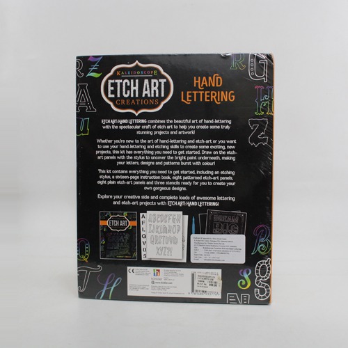 Kaleidoscope Creations Etch Art Hand Lettering Activity Kit / DIY Kits